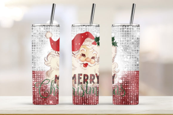 20oz Skinny Merry Christmas Tumbler