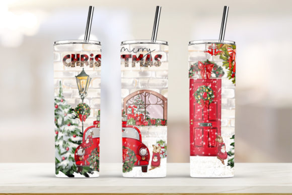 Christmas Winter Tumbler Skinny