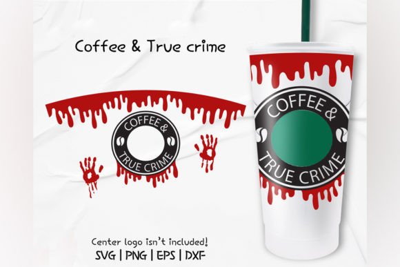 Coffee True Crime Venti Cold Cup 24 Oz
