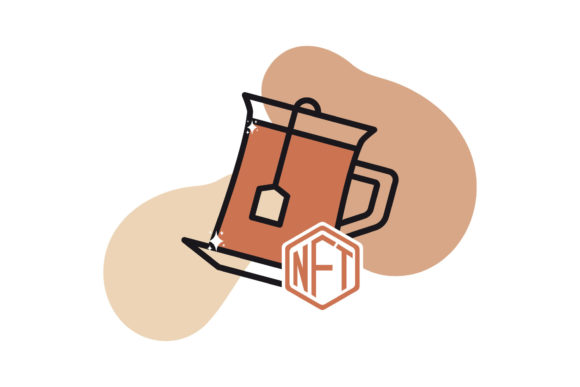 Drink NFT Tea Bag Cup Icon
