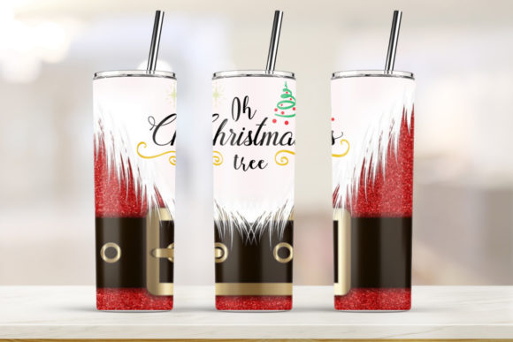Oh Merry Christmas Tumbler 20oz Skinny