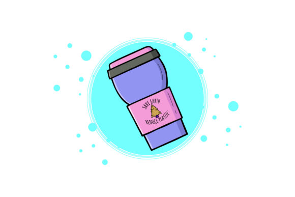 Tumbler Icon Style Circle Bubble