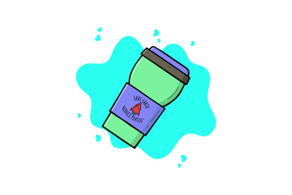Tumbler Icon Style Cloud Bubble